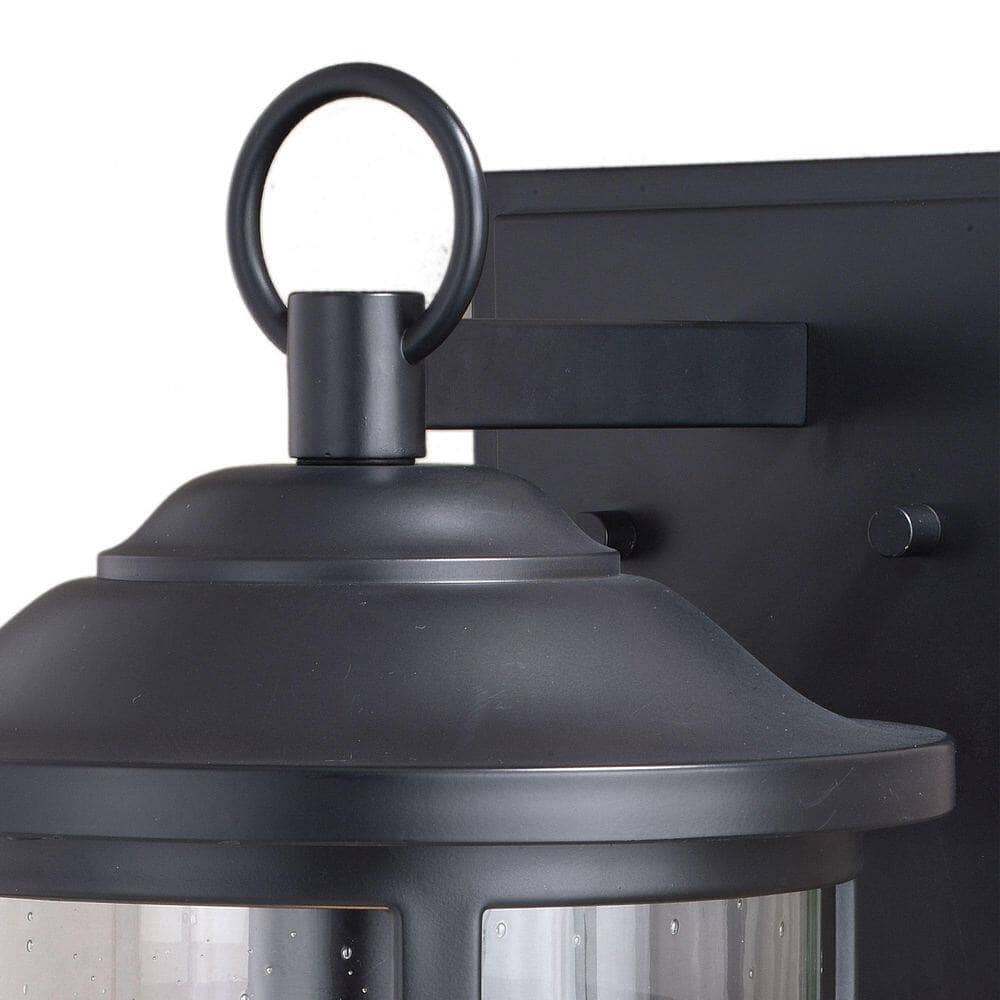 VAXCEL Southport Rust Proof 1 Light Black Coastal Outdoor Wall Lantern Clear Glass VAXCEL Southport Rust Proof 1 Light Black Coastal Outdoor Wall Lantern Clear Glass - Image 2