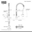 VIGO Edison Single Handle Pull-Down Sprayer Kitchen Faucet Set with Soap Dispenser in Matte Black VIGO Edison Single Handle Pull-Down Sprayer Kitchen Faucet Set with Soap Dispenser in Matte Black