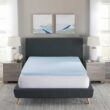 BODIPEDIC AeroFusion 2 in. King Gel-Infused Memory Foam Mattress Topper