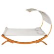 Leisure Season Sunbed with Canopy