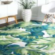nuLOOM Contemporary Floral Lisa Multi 9 ft. x 12 ft. Indoor/Outdoor Patio Area Rug nuLOOM Contemporary Floral Lisa Multi 9 ft. x 12 ft. Indoor/Outdoor Patio Area Rug