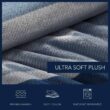 Nautica Linden 3-Piece Navy Blue Microfiber King Comforter Set Nautica Linden 3-Piece Navy Blue Microfiber King Comforter Set