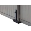 New Age Pet EHDBC15-05L Homestead ECOFLEX Grey Sliding Barn Door Dog Crate Large New Age Pet EHDBC15-05L Homestead ECOFLEX Grey Sliding Barn Door Dog Crate Large