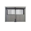 New Age Pet EHDBC15-05XL Homestead ECOFLEX Grey Sliding Barn Door Dog Crate Extra Large New Age Pet EHDBC15-05XL Homestead ECOFLEX Grey Sliding Barn Door Dog Crate Extra Large