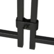 PawHut D02-153V00BK 4 ft. x 4 ft. Covered Dog Playpen for Small & Medium Size Breeds, Locking Exercise Kennel, Black PawHut D02-153V00BK 4 ft. x 4 ft. Covered Dog Playpen for Small & Medium Size Breeds, Locking Exercise Kennel, Black