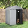 PawHut D02-155V00GY 4 ft. x 4 ft. Dog Kennel Outdoor with Outside Enclosure Cloth, Dog Run for Small & Medium Dogs, Chickens, Ducks PawHut D02-155V00GY 4 ft. x 4 ft. Dog Kennel Outdoor with Outside Enclosure Cloth, Dog Run for Small & Medium Dogs, Chickens, Ducks