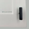 Pyramid Home Decor 25x(CH011-G50) Brizza Series 2 in. (50 mm) Black Matte Solid Brass Hexagonal T-Bar Cabinet Knob (25-Pack)