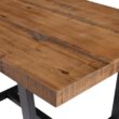 Welwick Designs 52 in. Reclaimed Barnwood Distressed Solid Wood Dining Table Welwick Designs 52 in. Reclaimed Barnwood Distressed Solid Wood Dining Table