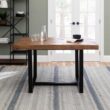 Welwick Designs 52 in. Reclaimed Barnwood Distressed Solid Wood Dining Table Welwick Designs 52 in. Reclaimed Barnwood Distressed Solid Wood Dining Table