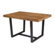 Welwick Designs 52 in. Reclaimed Barnwood Distressed Solid Wood Dining Table Welwick Designs 52 in. Reclaimed Barnwood Distressed Solid Wood Dining Table
