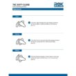 Rok G04431A-15-50 1/2 in. (35 mm) Overlay 108-Degree Soft Close Face Frame Cabinet Hinge (50-Pack) Rok G04431A-15-50 1/2 in. (35 mm) Overlay 108-Degree Soft Close Face Frame Cabinet Hinge (50-Pack)