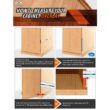 Rok G04431A-15-50 1/2 in. (35 mm) Overlay 108-Degree Soft Close Face Frame Cabinet Hinge (50-Pack) Rok G04431A-15-50 1/2 in. (35 mm) Overlay 108-Degree Soft Close Face Frame Cabinet Hinge (50-Pack)