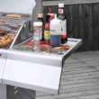 Royal Gourmet GA4402S 4-Burner Propane Gas Grill in Stainless Steel with Sear Burner and Side Burner