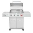 Royal Gourmet GA4402S 4-Burner Propane Gas Grill in Stainless Steel with Sear Burner and Side Burner