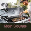 Royal Gourmet SG6002S 6-Burner BBQ Stainless Steel Gas Grill with Sear and Side Burners, Liquid Propane Cabinet Style Gas Grill, 71,000 BTU