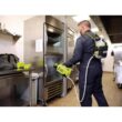 RYOBI P2870-A12 ONE+ 18V Cordless Electrostatic 1 Gal. Sprayer w/ Extra Low/Medium/High Nozzles, (2) 2.0 Ah Batteries, and (1) Charger