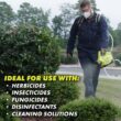 RYOBI P2870-A12 ONE+ 18V Cordless Electrostatic 1 Gal. Sprayer w/ Extra Low/Medium/High Nozzles, (2) 2.0 Ah Batteries, and (1) Charger