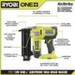 RYOBI P321KN ONE+ 18V 18-Gauge Cordless AirStrike Brad Nailer with 1.5 Ah Battery and Charger
