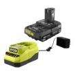 RYOBI P4001-PSK005 ONE+ 18V Cordless Drain Auger and 2.0 Ah Compact Battery and Charger Starter Kit