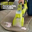 RYOBI PCL756K ONE+ 18V Cordless SWIFTClean Spot Cleaner Kit with 2.0 Ah Battery and Charger