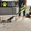 RYOBI PBLSV716K ONE+ HP 18V Brushless Cordless Pet Stick Vacuum Cleaner Kit with 4.0 Ah HIGH PERFORMANCE Battery and Charger