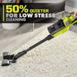 RYOBI PBLSV716K ONE+ HP 18V Brushless Cordless Pet Stick Vacuum Cleaner Kit with 4.0 Ah HIGH PERFORMANCE Battery and Charger