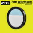 RYOBI PBLSV716K ONE+ HP 18V Brushless Cordless Pet Stick Vacuum Cleaner Kit with 4.0 Ah HIGH PERFORMANCE Battery and Charger