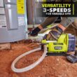 RYOBI RY20WP182K ONE+ HP 18V 1/4 hp Cordless Battery Powered Transfer Pump with 2.0 Ah Battery and Charger