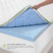 SensorPEDIC 3-Inch Ultimate Cooling Luxury Quilted Memory Foam Bed Topper 3 in. Medium No Pocket Memory Foam Full Mattress Topper