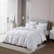 Serta 400-Threadcount Cotton Sateen European Goose Down All Seasons White King Comforter Serta 400-Threadcount Cotton Sateen European Goose Down All Seasons White King Comforter