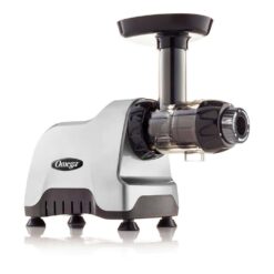 Omega  Compact Slow Masticating Nutrition System Silver Juicer