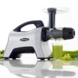 Omega Horizontal Slow Masticating Nutrition Center Silver Juicer Omega Horizontal Slow Masticating Nutrition Center Silver Juicer