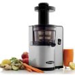 Omega Vertical Slow Speed Masticating Silver Juicer
