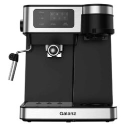 Galanz  2- Cup Stainless Steel Espresso Machine with Steam Wand and Drip Coffee Machine