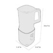 GE 64-oz. 5-Speed Stainless Steel Blender with Personal Blender Cups