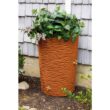 Good Ideas IMP-L50-TC Impressions Palm 50 Gal. Terra Cotta Rain Barrel