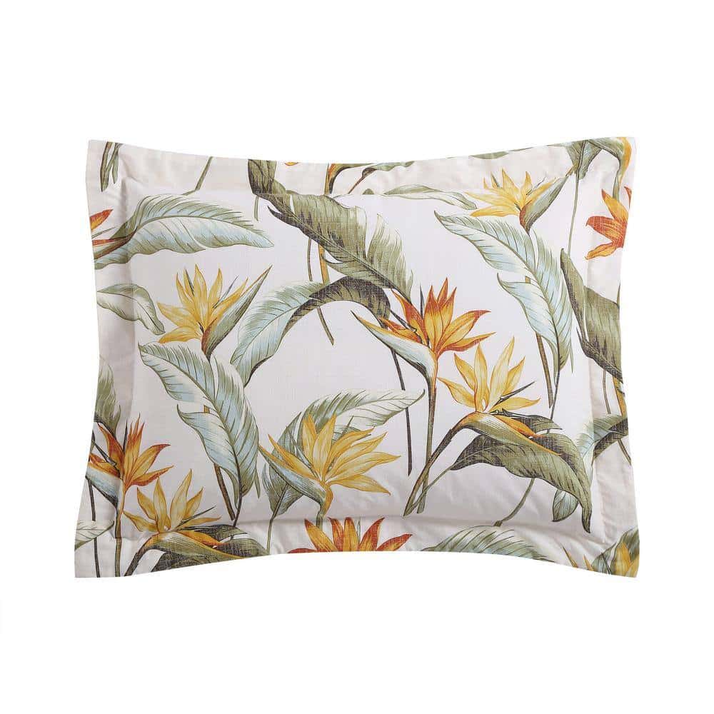 Tommy Bahama Birds Of Paradise 5-Piece Beige Cotton King Bonus Comforter Set Tommy Bahama Birds Of Paradise 5-Piece Beige Cotton King Bonus Comforter Set - Image 6