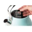HADEN Stainless Steel Retro Toaster & 1.7 Liter Stainless Steel Electric Kettle, Turquoise, 1 Kettle