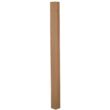 EVERMARK 4000R-066-UN0NL Stair Parts 4000 66 in. x 3 in. Unfinished Red Oak Square Craftsman Solid Core Newel Post
