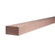 HOUSE OF FORGINGS RO-6002-8 Red Oak 6002-8 2-3/4 in. W x 1-5/8 in. H Modern Style Straight Wood Handrail for Stair Remodeling 8 ft. L