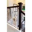 HOUSE OF FORGINGS RO-4191 56 in. x 3-1/4 in. Red Oak Contemporary Style Wood Box Newel Post