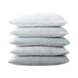 VERA WANG Waffle Pique 3-Piece White Solid Cotton King Comforter Set