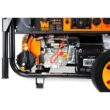 WEN DF1100X 11000W 120V/240V Dual Fuel Transfer-Switch Ready Electric Start Portable Generator with Wheel Kit and CO Shutdown Sensor