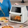 Costway 19 qt. White Air Fryer Oven with Dehydrator Rotisserie Costway 19 qt. White Air Fryer Oven with Dehydrator Rotisserie