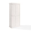 CROSLEY FURNITURE Seaside White Kitchen Pantry CROSLEY FURNITURE Seaside White Kitchen Pantry