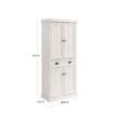 CROSLEY FURNITURE Seaside White Kitchen Pantry CROSLEY FURNITURE Seaside White Kitchen Pantry