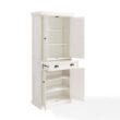 CROSLEY FURNITURE Seaside White Kitchen Pantry CROSLEY FURNITURE Seaside White Kitchen Pantry