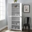 CROSLEY FURNITURE Bartlett White Tall Food Pantry CROSLEY FURNITURE Bartlett White Tall Food Pantry