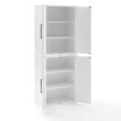 CROSLEY FURNITURE Bartlett White Tall Food Pantry CROSLEY FURNITURE Bartlett White Tall Food Pantry
