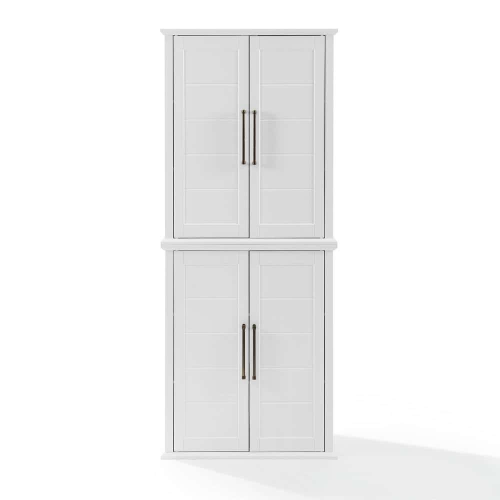 CROSLEY FURNITURE Bartlett White Tall Food Pantry CROSLEY FURNITURE Bartlett White Tall Food Pantry - Image 3